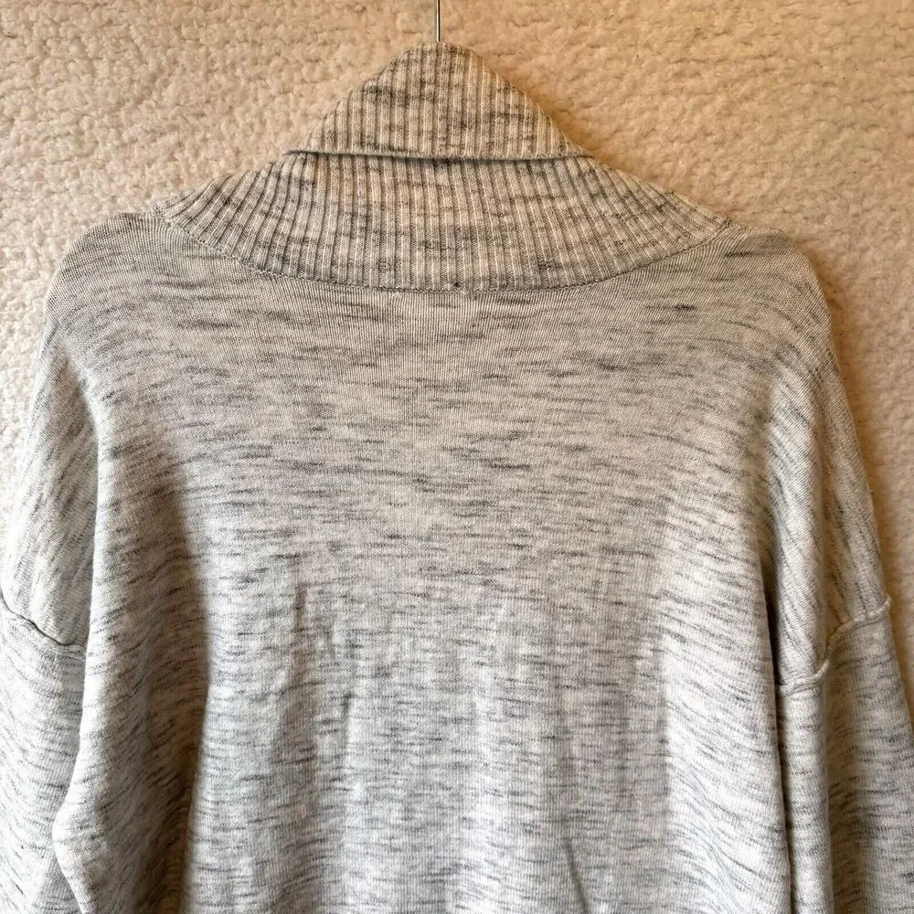 RD Style Sweater Women's 2XL Ursula Spongey Turtleneck Pullover Light Grey‎ NWT